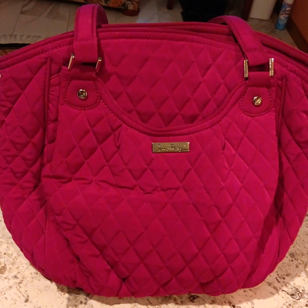Vera Bradley Quilted Pink Tote Bag
